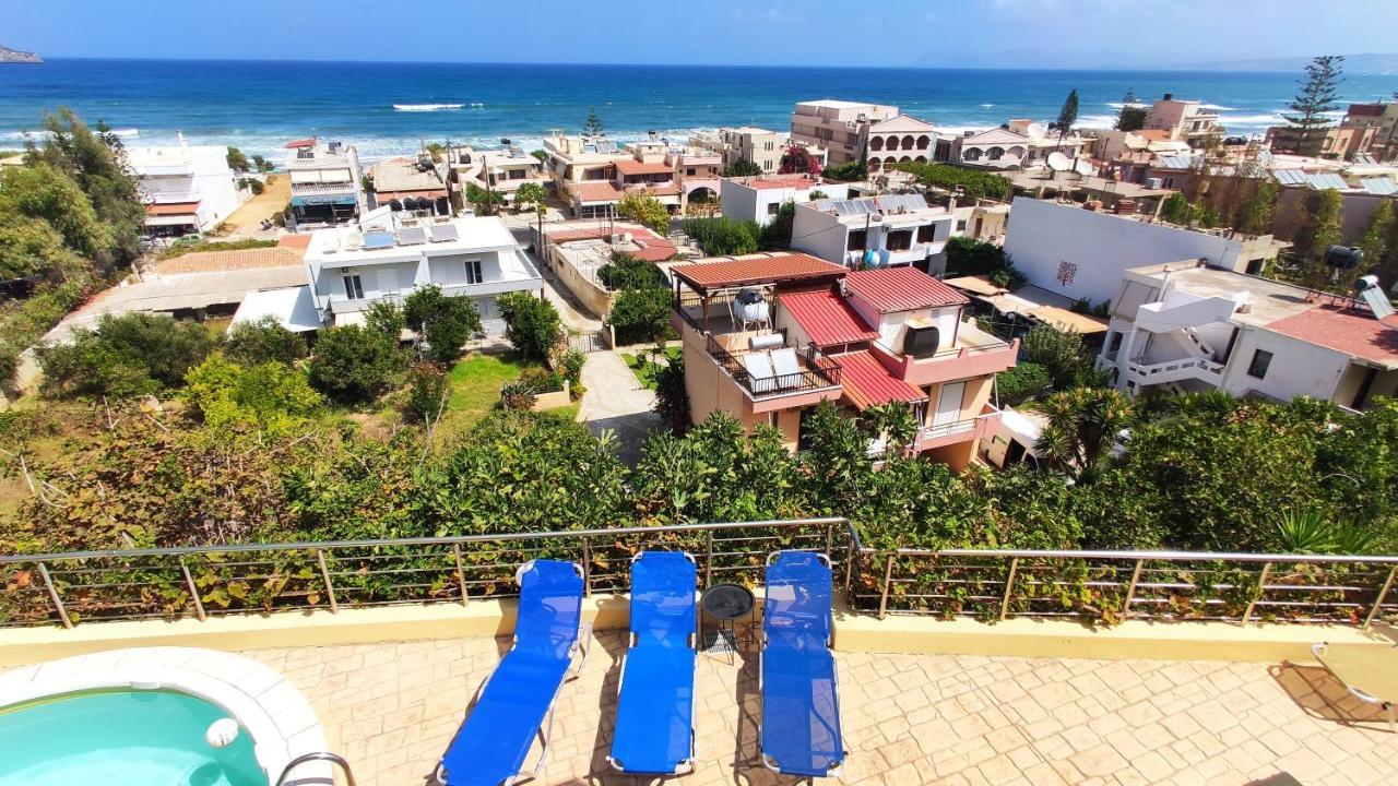 Blue Villas Agia Marina  Bagian luar foto