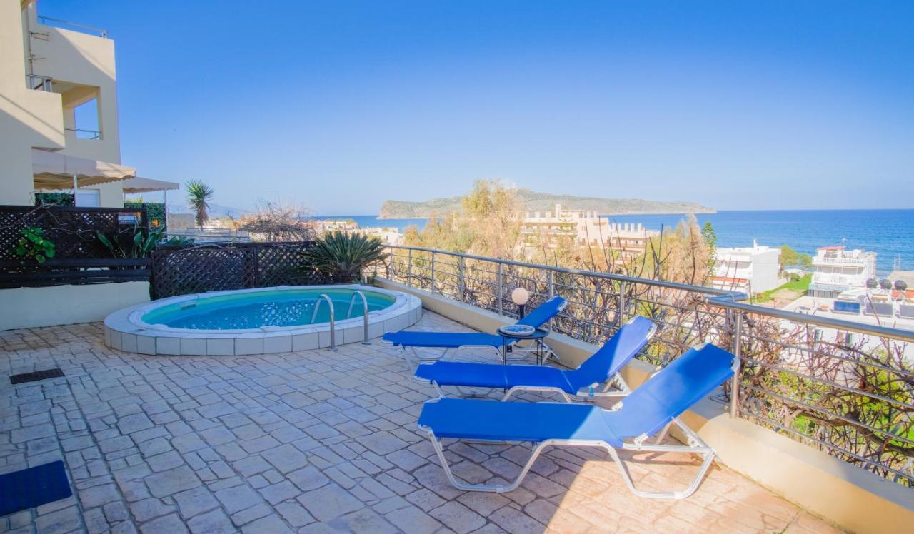 Blue Villas Agia Marina  Bagian luar foto