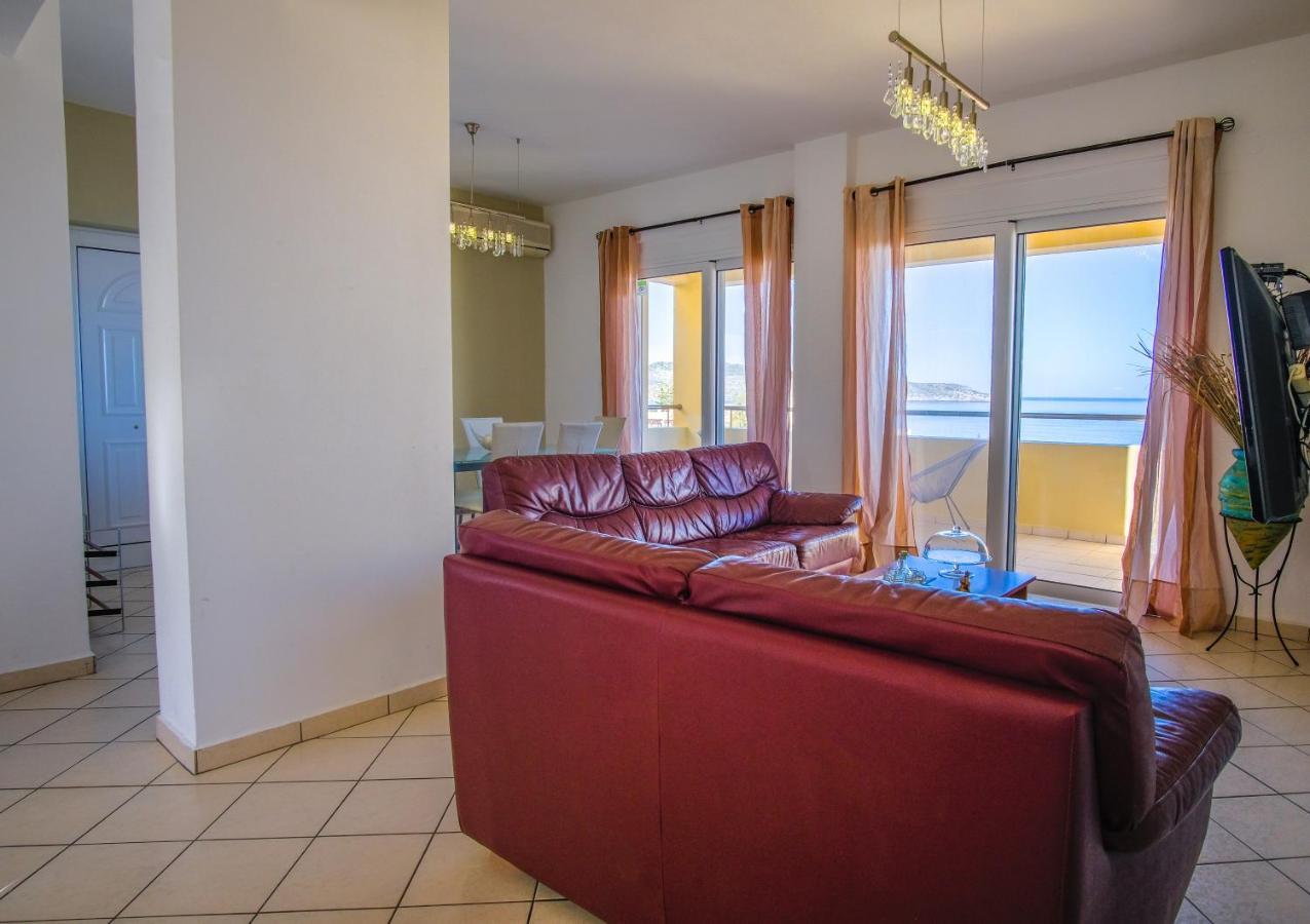 Blue Villas Agia Marina  Bagian luar foto
