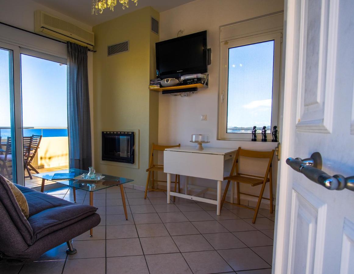 Blue Villas Agia Marina  Bagian luar foto