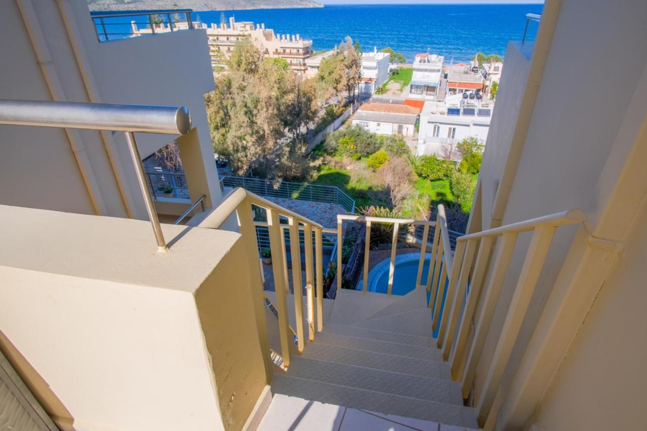 Blue Villas Agia Marina  Bagian luar foto