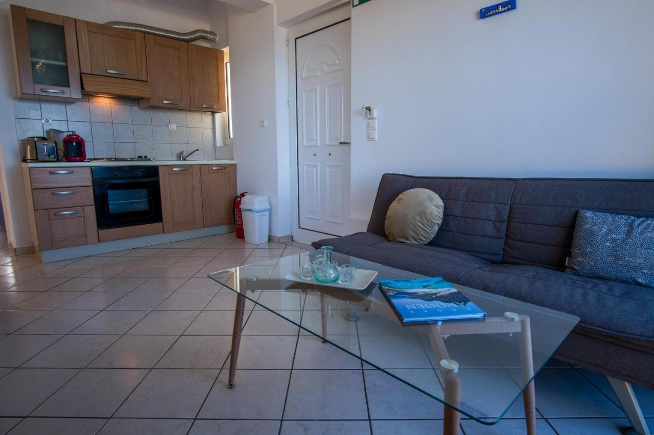 Blue Villas Agia Marina  Bagian luar foto